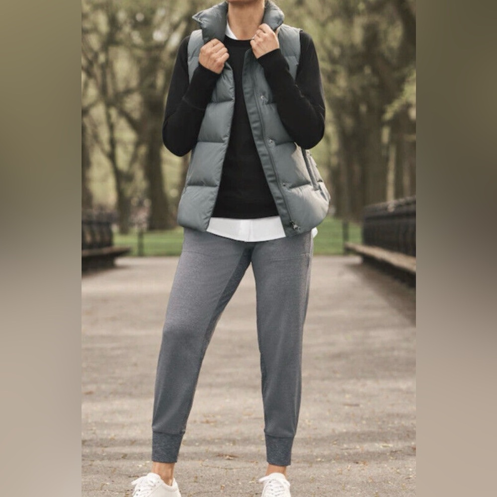 Athleta Venice jogger sweatpants heather grey size medium